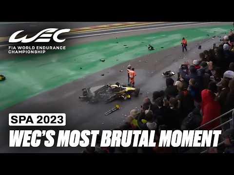 Massive High-Speed Crash for the #3 Cadillac 😱 | 6 Hours of Spa-Francorchamps 2023 | FIA WEC