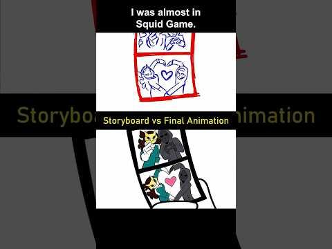 Storyboard vs Animation: I was almost in Squid Game. (shot 22)