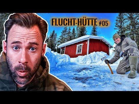 VERSUNKEN im SCHNEE! Brian besucht Mattin in seiner Fluchthütte | Otto reagiert