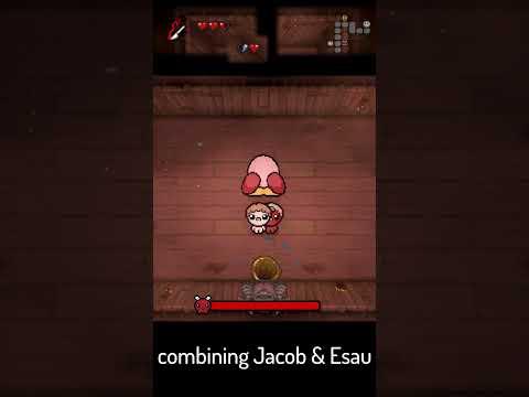 Combining Jacob and Esau  #tboi #thebindingofisaacrepentance #thebindingofisaac
