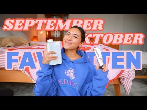 September & Oktober FAVORITEN: Wäsche, Zähne, Food, Musik, Skin Care, Kleidung