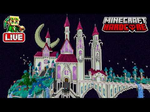 Building a Whimsical Warped End Castle in my 56,500 Day Hardcore Minecraft World