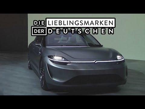 SONY wagt den SPRUNG ins NEUE! Elektroautos und Finanzen | Die Lieblingsmarken der Deutschen