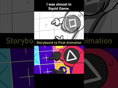 Storyboard vs Animation: I was almost in Squid Game. (shot 14)