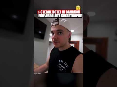 Dieses Hotel hat nur einen Stern! Das schlechteste Hotel Bangkok's... 🤯🤢  #shortsfeed