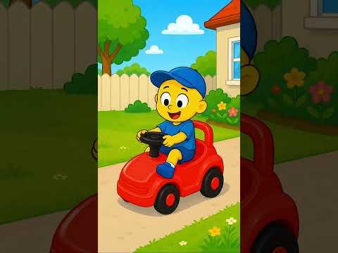 Bimo Cleans His Toy Car! 🚗✨ #bimo #animation #bimoonline