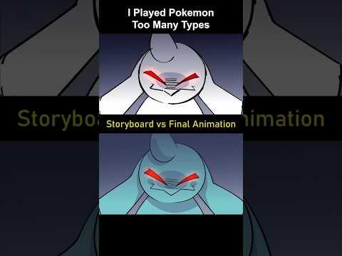 Storyboard vs Animation: Pokemon Too Many Types (shot 31)