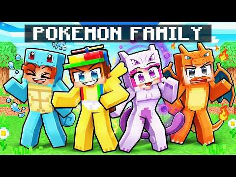 Having a POKEMON Family in Minecraft!