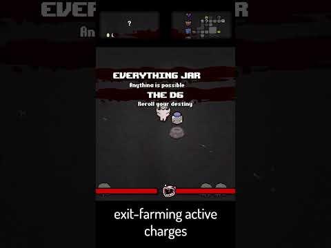 Exit Farming Active Charges #tboi #thebindingofisaac #bindingofisaac