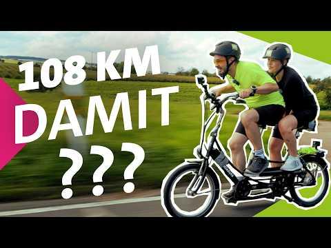 108km auf dem dümmsten Rad der Welt