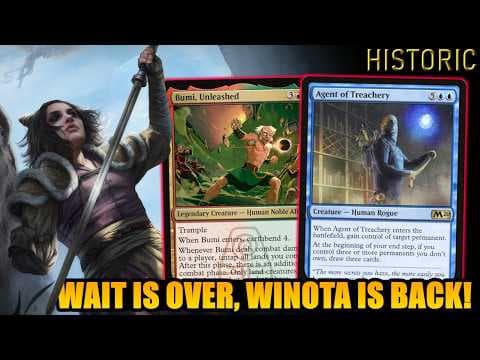 Winota is BACK to Her Broken Original Self! | Historic BO3 | MTG Arena