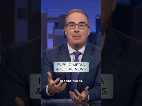 Public Media & Local News #lastweektonight