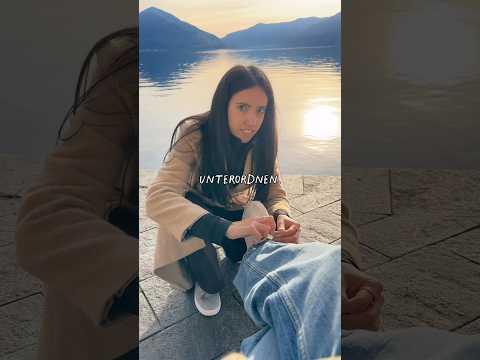 Ich unterordne mich meinem Mann