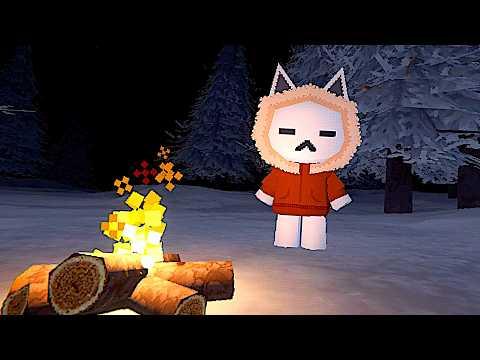 Two Cute Cats Make A Horrible Mistake In The Woods & You Really Need To Move  / 2 Horror Games