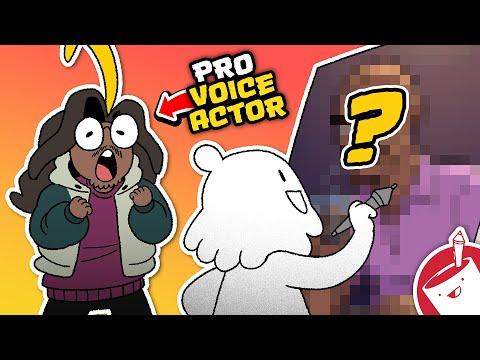 We Had to Turn This Pro VA's Voices into Characters (With Justice Washington!)