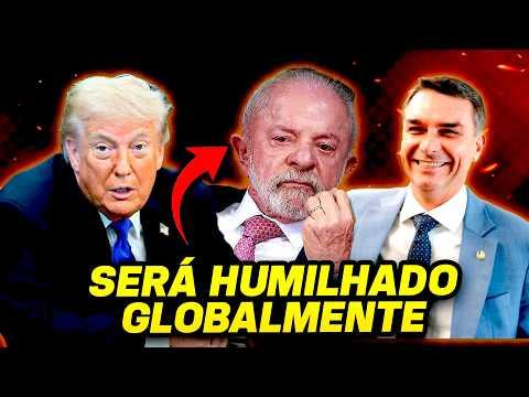 LULA será HUMILHADO por TRUMP em encontro nos ESTADOS UNIDOS! Flávio Bolsonaro vai DISPARAR!