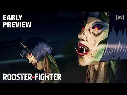 EARLY PREVIEW: A Rooster Among Cranes | Rooster Fighter | adult swim