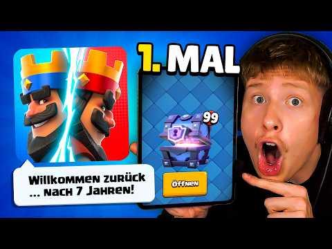 ERSTES mal Clash Royale nach 7 JAHREN... 😳