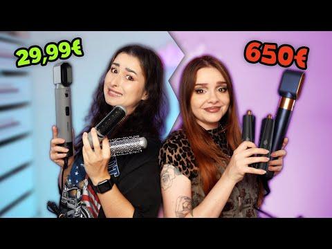 GÜNSTIG vs TEUER: wir testen den Dyson Airwrap Dupe von ALDI 👀