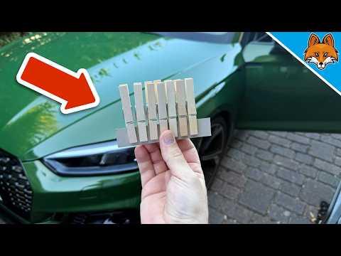 Der (leider Geheime) Trick mit der Wäscheklammer am Auto💥(Nachbarn STAUNEN)🤯