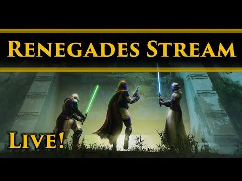 Destiny 2 Renegades Vidoc Stream! Live Reaction! Come along and chill!