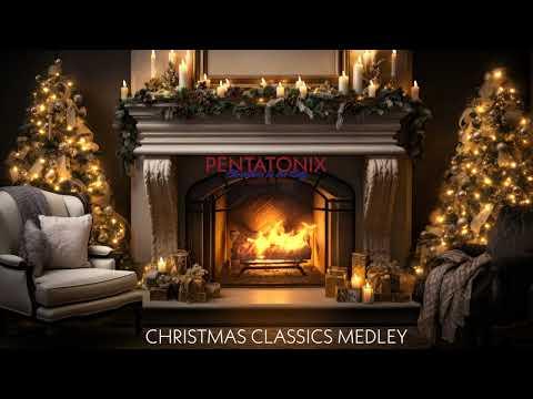 Pentatonix – Christmas Classics Medley (Yule Log Audio)