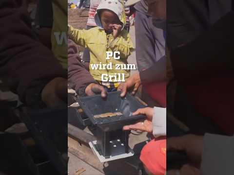 Grill aus Computer-Teilen: Recycling in Madagaskar #zdfinfo #erfindung #Short