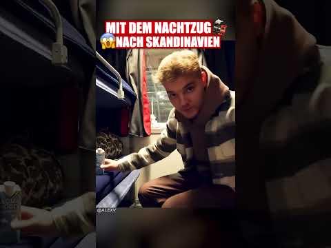 Dieses ZUG-"Apartment" kostet 300€ - Mit dem Nachtzug nach Skandinavien! 🤯 #shortsfeed