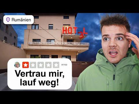 Ich teste 1 Sterne Hotels in Europa..