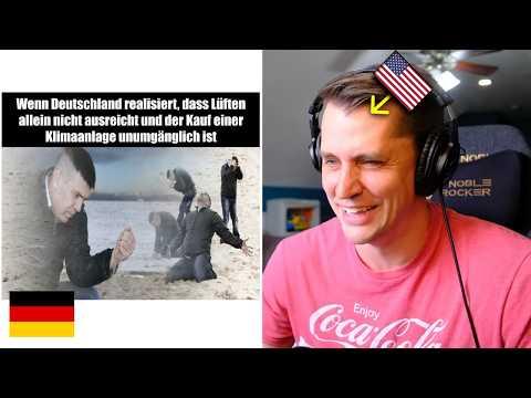 American Reacts to German Heatwave Memes