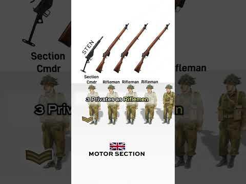 🇬🇧 British WW2 Mechanized Infantry Sections