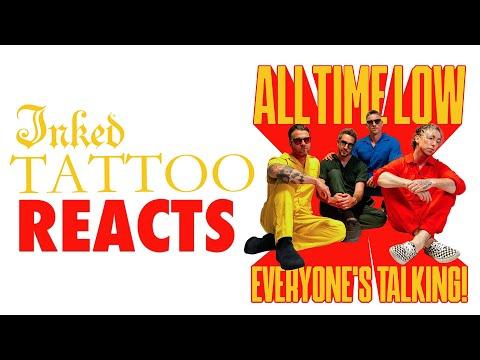All Time Low Reacts to Crazy Fan Tattoos, Some Got It, Some Not So Much! | Tattoo Reacts | Inked Mag