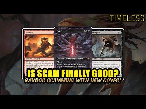 Rakdos Scamming With Two New Goyfs! Value Machine! | Timeless BO3 | MTG Arena