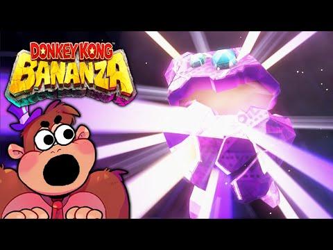 BOSS von Welt 1 & Stein-Kumpel verwandelt sich! | DONKEY KONG BANANZA (Part 04)
