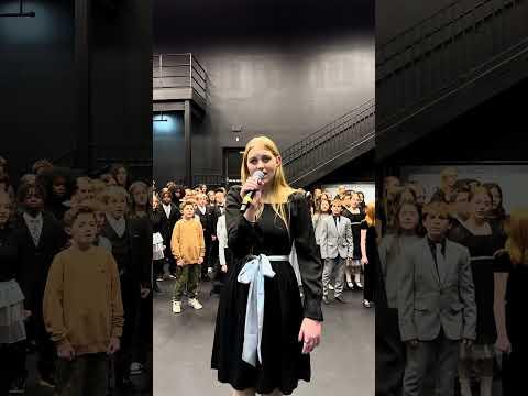 This Joy to the world rehearsal went OFF 🎤🎶 #christmasmusic #childrensmusic #holidaymusic