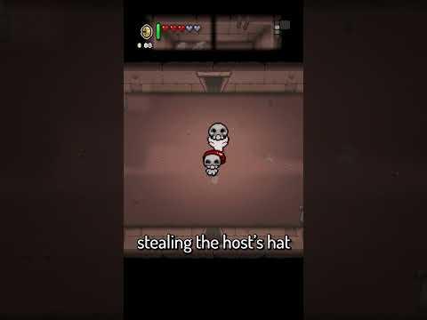 Stealing the Host's Hat #tboi #thebindingofisaac #bindingofisaac #repentance