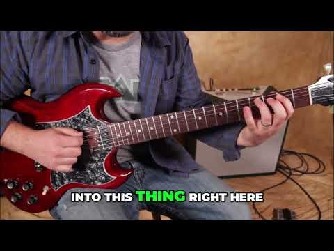 Bluesy Rock Guitar: A Minor to A Major Pentatonic #shorts