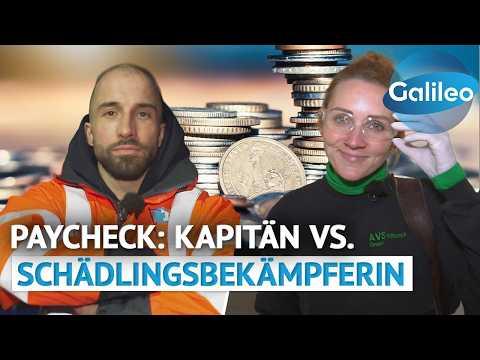 Kapitän vs. Kammerjägerin: Wer hat am Ende mehr Geld übrig? | Galileo