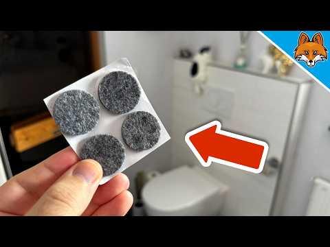 Klebe DAS in dein Badezimmer und STAUNE WAS PASSIERT💥(Genialer Trick)🤯