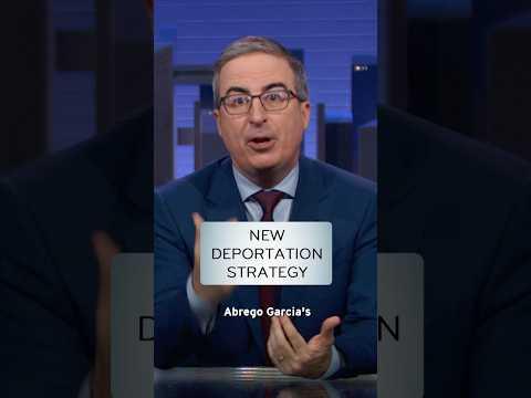 New Deportation Strategy #lastweektonight