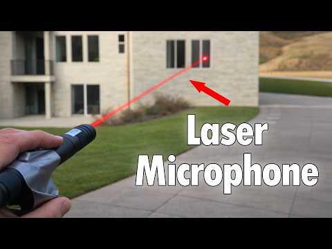 This Laser Can Hear You Talk