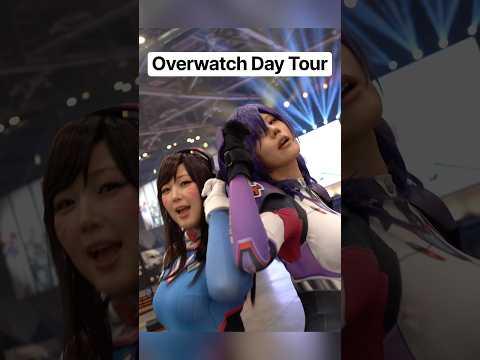 Overwatch Day tour in Busan! #overwatch #ow2 #shorts