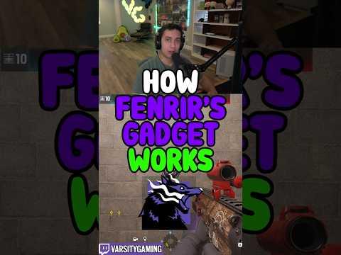 HOW FENRIRS GADGET WORKS (SIEGE SCHOOL) #shorts