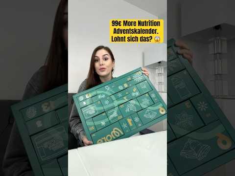 More Nutrition Adventskalender 2024. Lohnen sich 99€ 😱? #morenutrition #adventskalenderunboxing