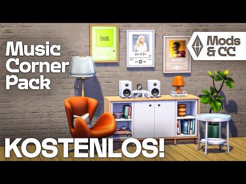Music Corner Pack 😍 Die Sims 4 CC Vorstellung, kostenlos als Download