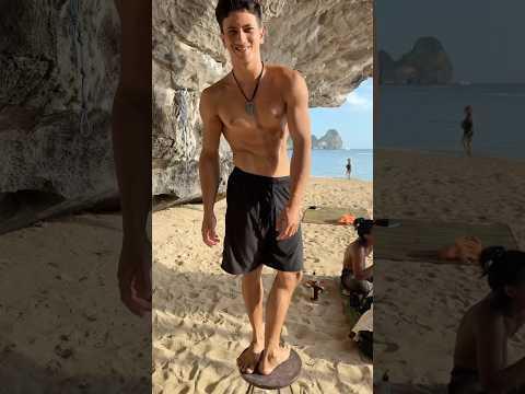 Pro Climber Insane Hip Flexibility