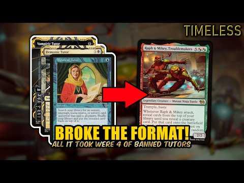 These Broken Tutors Were Banned For A Reason! | Turbo Raph Reanimator | Timeless BO3 | MTG Arena