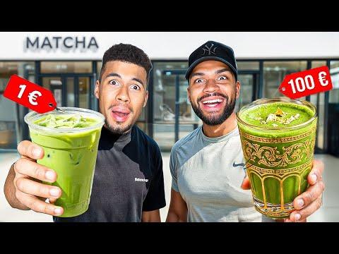 1€ VS 100€ MATCHA