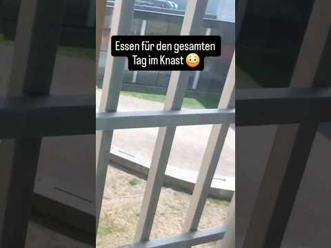 Essen für den gesamten Tag im Knast 😳
