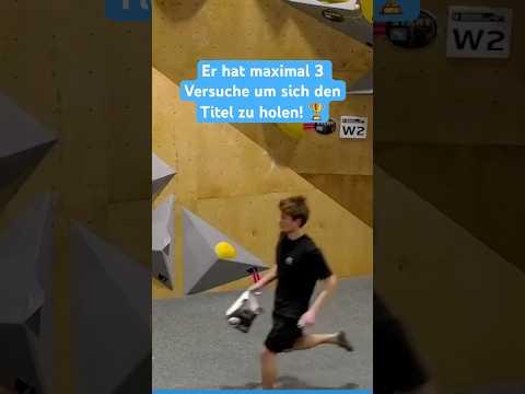 LUKAS MOKROLUSKY behält die Nerven in Wiesbaden 😎 | BOULDER BUNDESLIGA #climbing